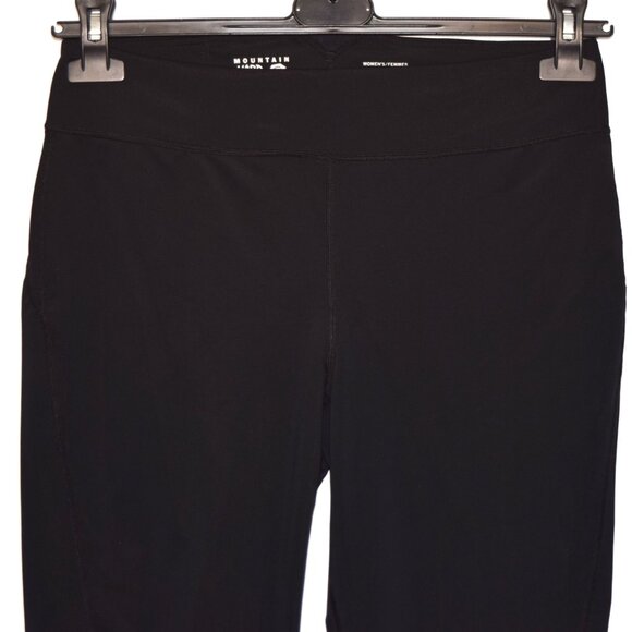 MOUNTAIN HARDWEAR Black Nylon Blend Elastic Waist Capri Pants Size M - Picture 2 of 9
